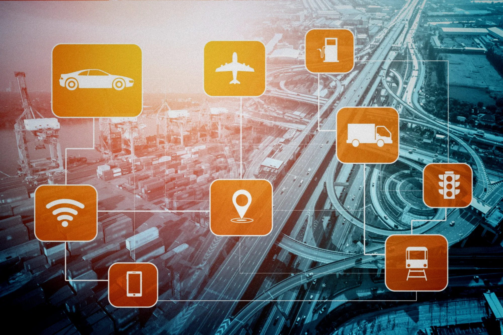 Dispositifs connectés industriels équipés de puces eSIM intégrées dans une usine moderne