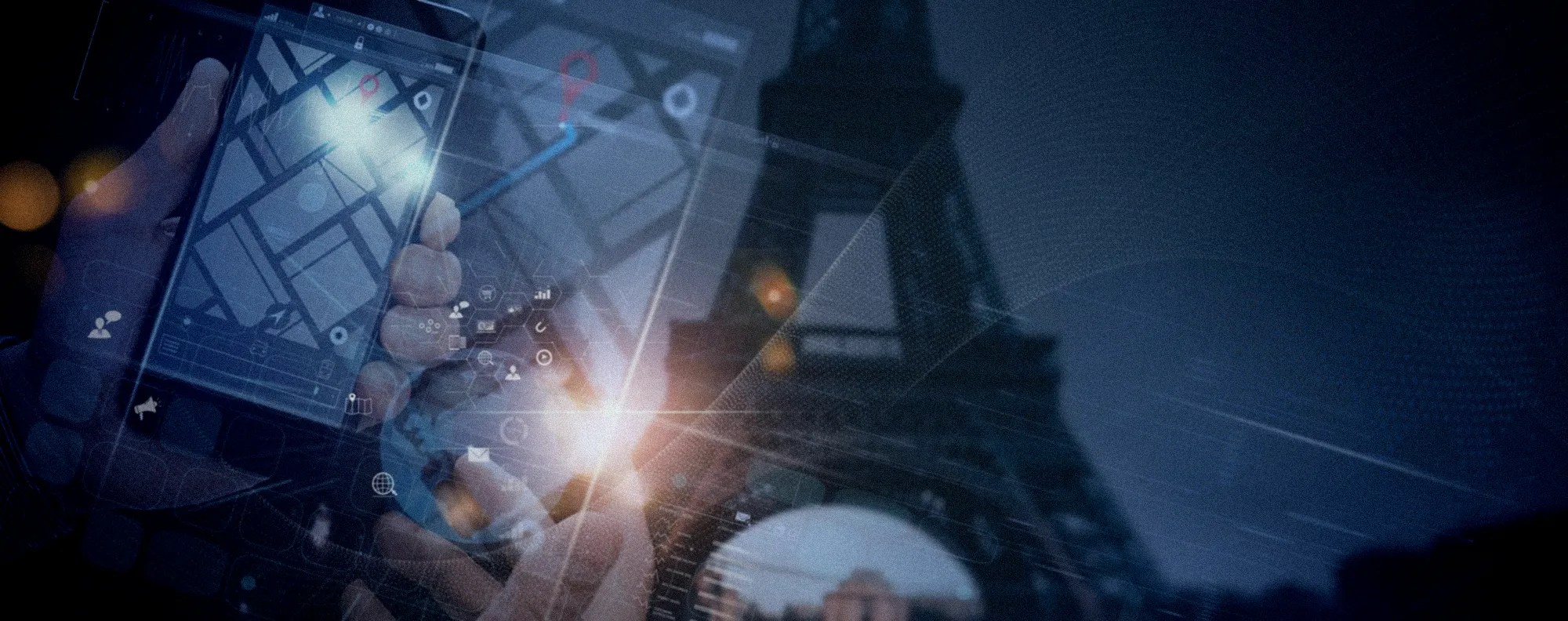 Stands technologiques français brillant dans une grande exposition dédiée à la souveraineté numérique parisienne