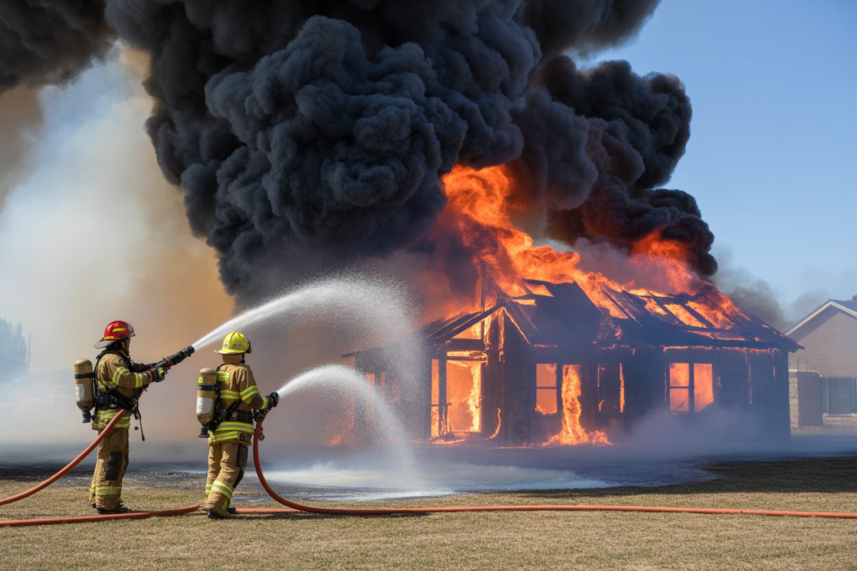 44 pompiers déployés à Saint-Martin-le-Beau : la maison détruite malgré l'intervention 44 pompiers déployés à Saint-Martin-le-Beau : la maison détruite malgré l'intervention