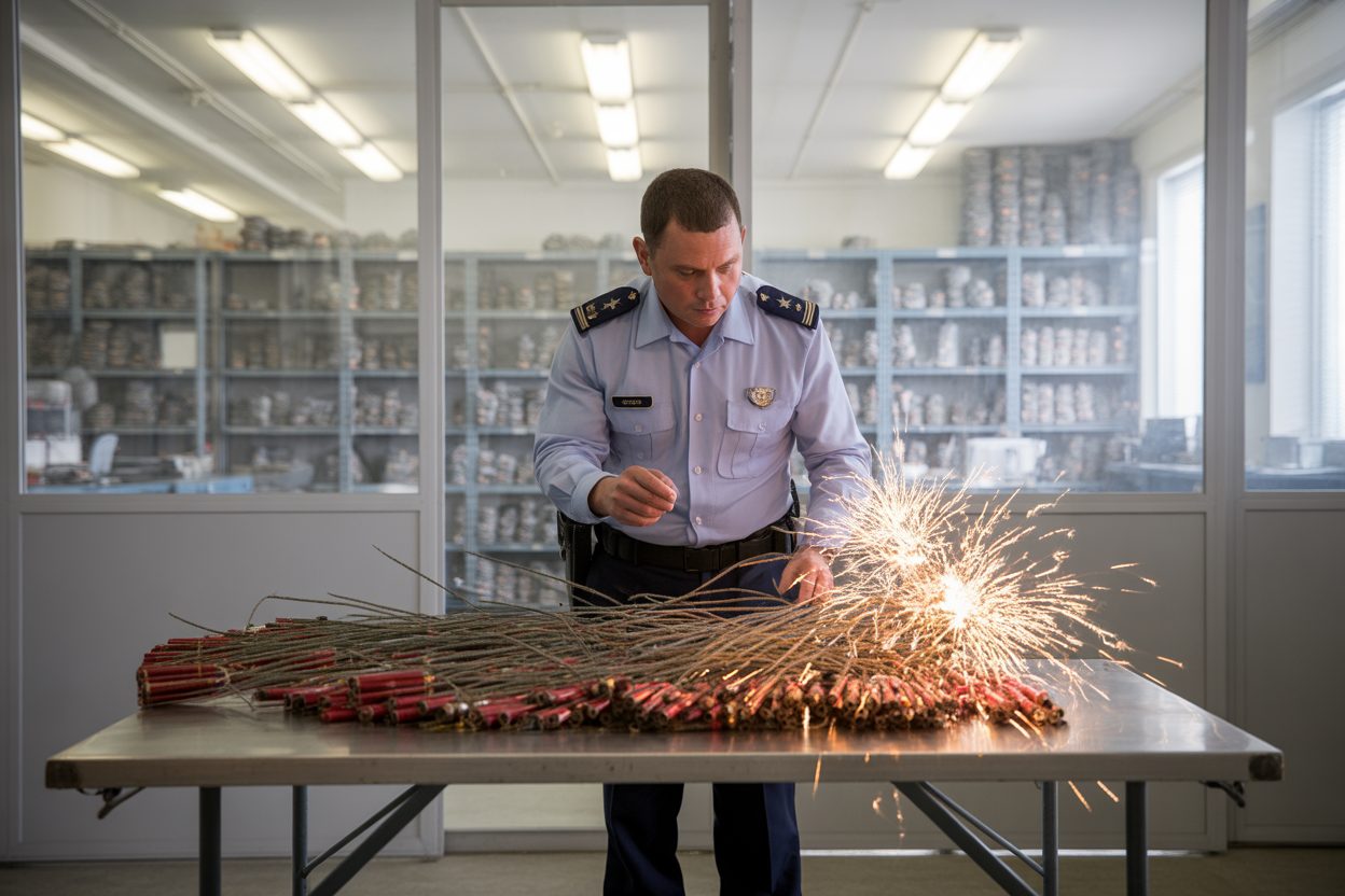 901 engins pyrotechniques saisis en six semaines : l'Indre concentre 70 % des saisies 901 engins pyrotechniques saisis en six semaines : l'Indre concentre 70 % des saisies