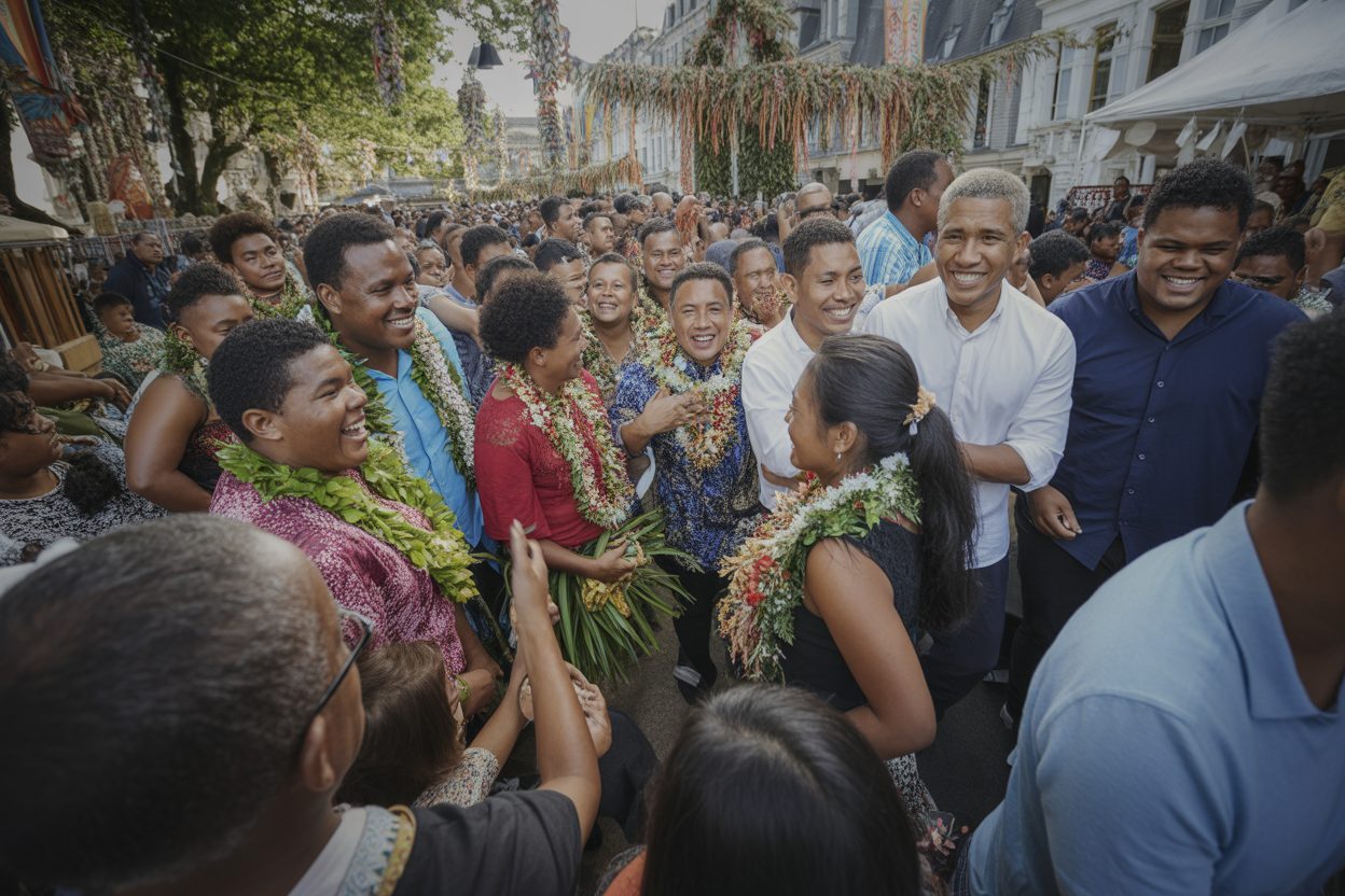 Au Mans, 2000 personnes pour célébrer les 65 ans du statut de Wallis-et-Futuna