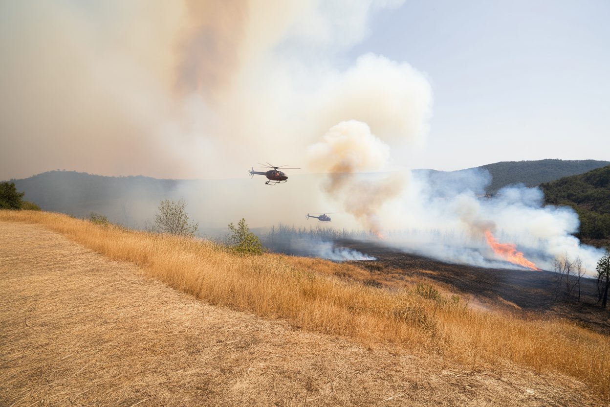 Canicule : le Centre-Val de Loire sous 40 degrés cette semaine, risque très élevé de feux de forêt