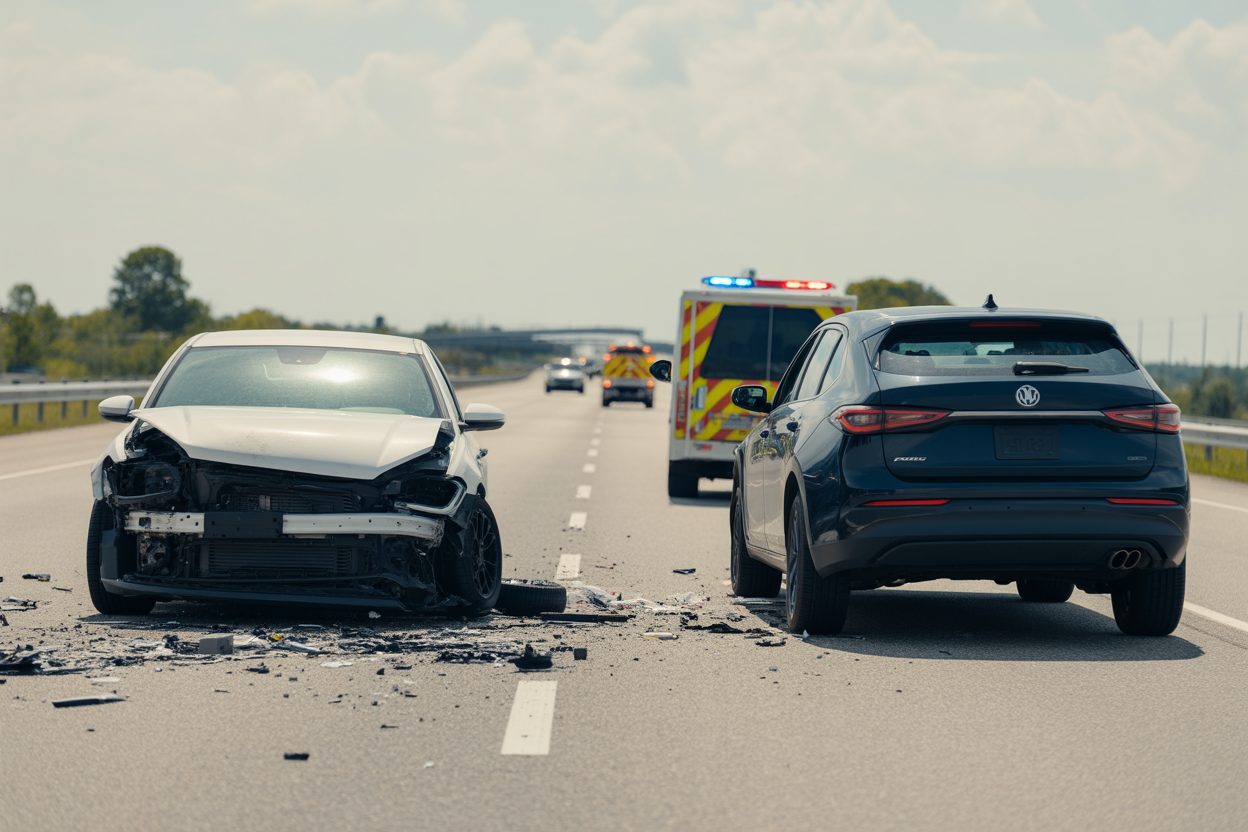Choc frontal à Iracoubo : un mort, six blessés et plusieurs heures de fermeture sur la RN1