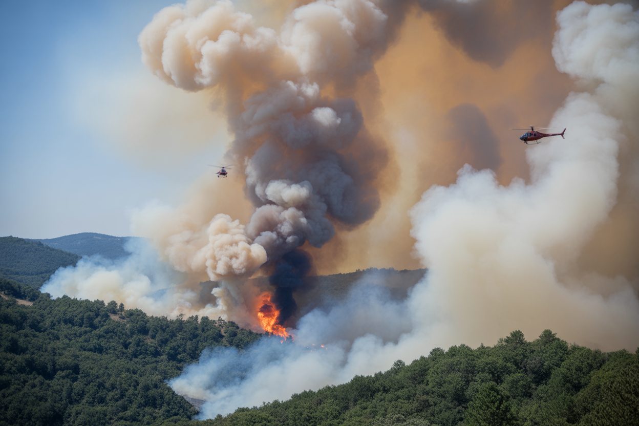 Drôme, Ardèche et Allier en vigilance orange aux feux de forêt Drôme, Ardèche et Allier en vigilance orange aux feux de forêt