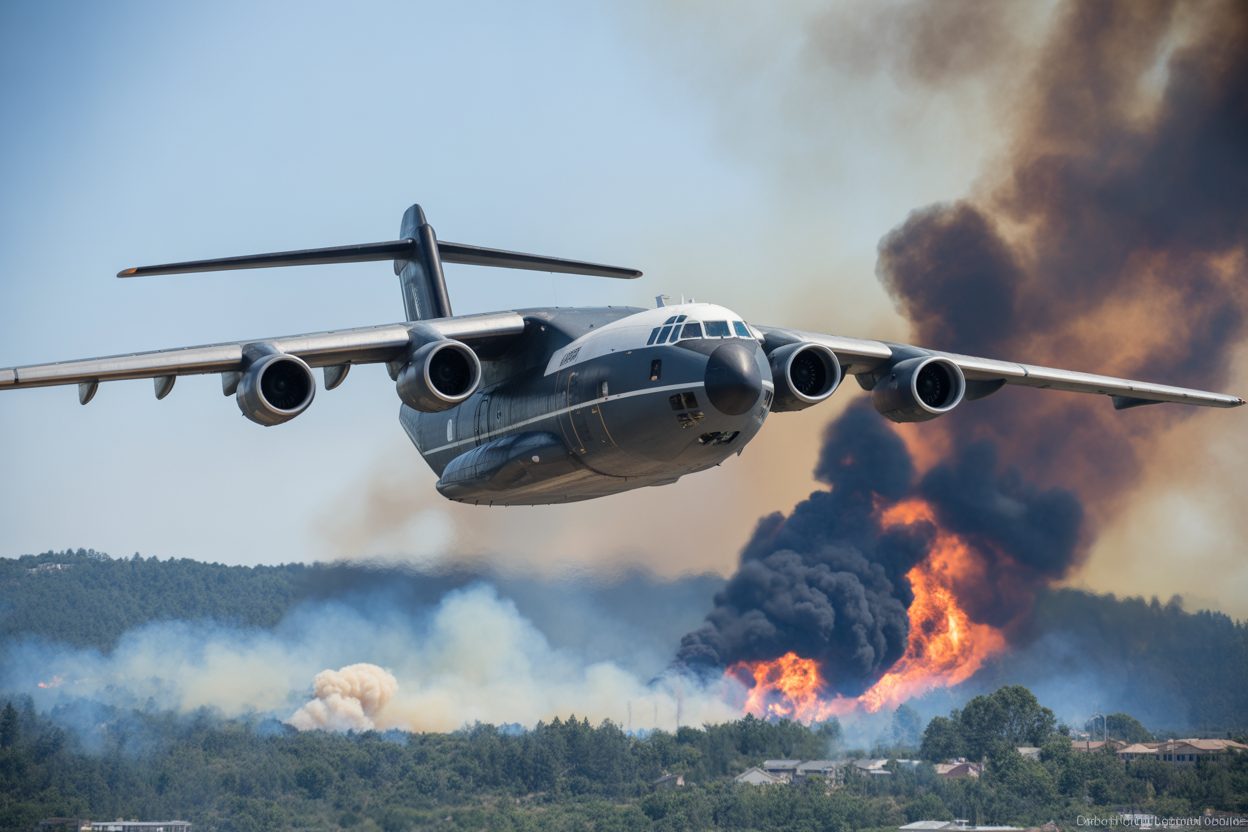 Face aux incendies records, l'A400M largue 20 000 litres sur Lacanau : premier test opérationnel pour l'avion militaire Face aux incendies records, l'A400M largue 20 000 litres sur Lacanau : premier test opérationnel pour l'avion militaire