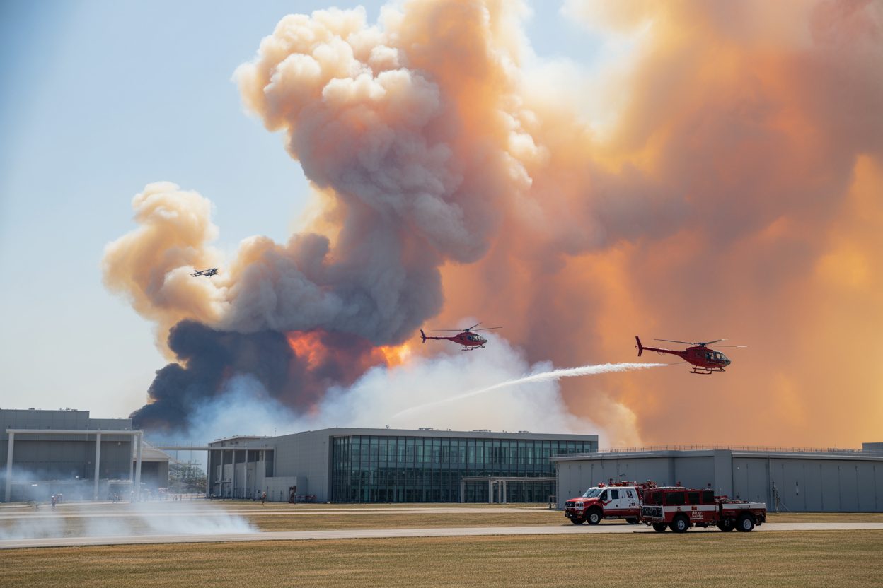 Incendies de Gironde : Ariane Group, Dassault et Thales face aux flammes, 42 000 hectares ravagés Incendies de Gironde : Ariane Group, Dassault et Thales face aux flammes, 42 000 hectares ravagés