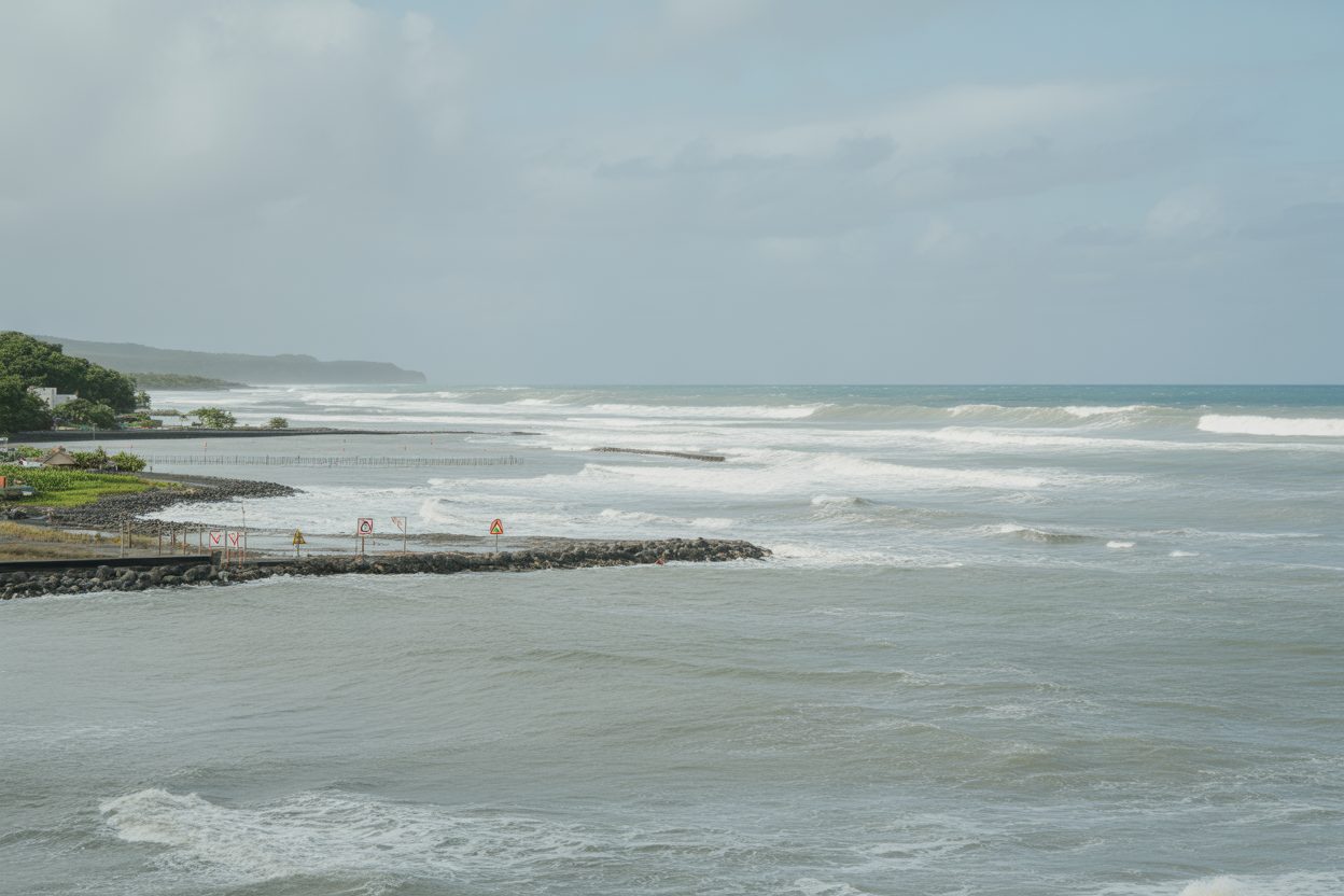 Interdiction de baignade et surf entre Tahiti et Moorea : le Haut-commissariat ferme la mer jusqu'au 13 juin