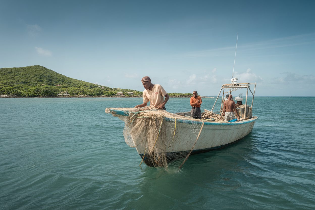 « La mer ne doit pas devenir leur tombeau économique » : Olivier Serva sonne l'alarme pour la pêche en Guadeloupe « La mer ne doit pas devenir leur tombeau économique » : Olivier Serva sonne l'alarme pour la pêche en Guadeloupe