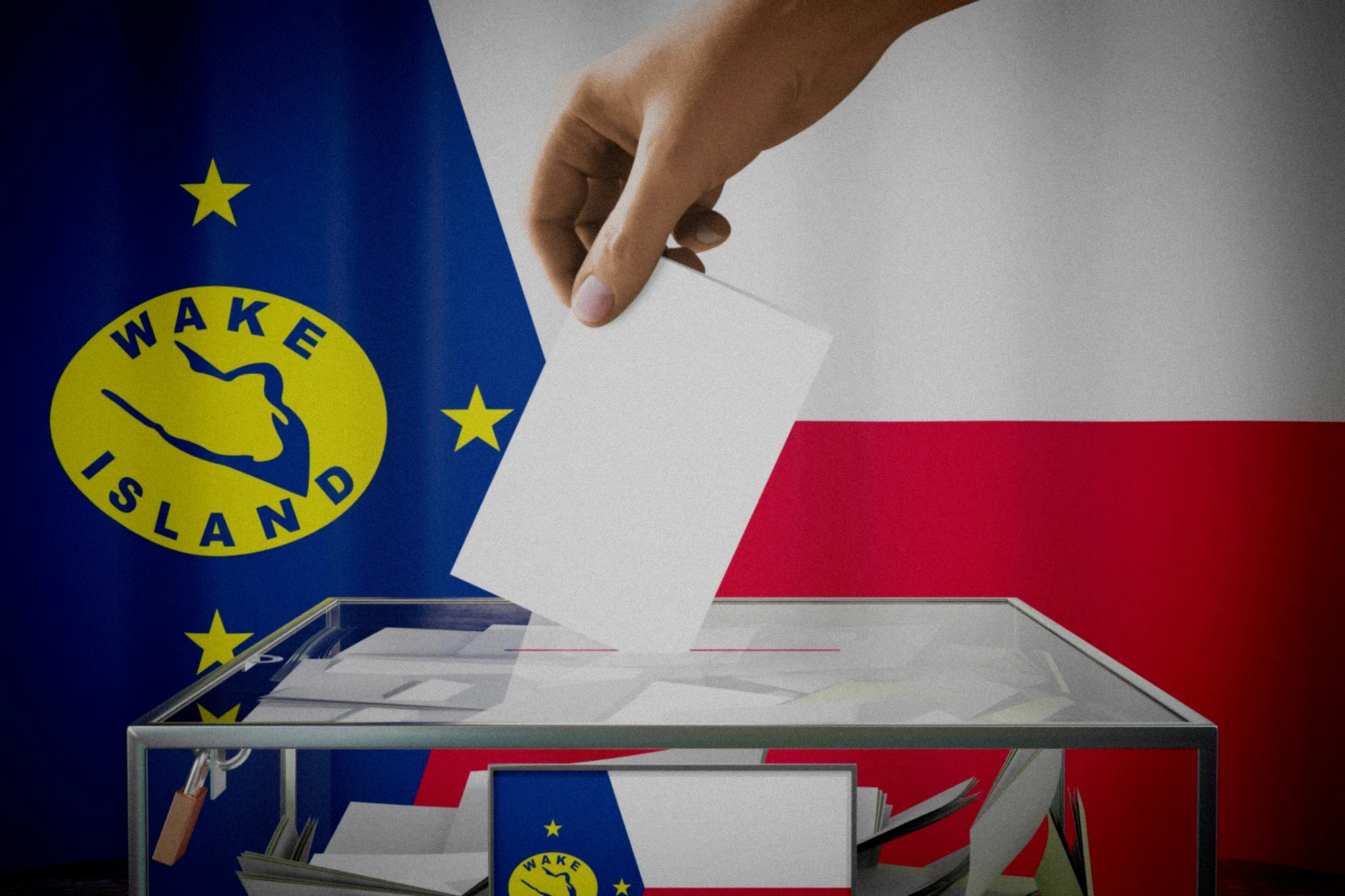 Un électeur corse consulte son bulletin de vote autonomiste sur une tablette numérique éclairée