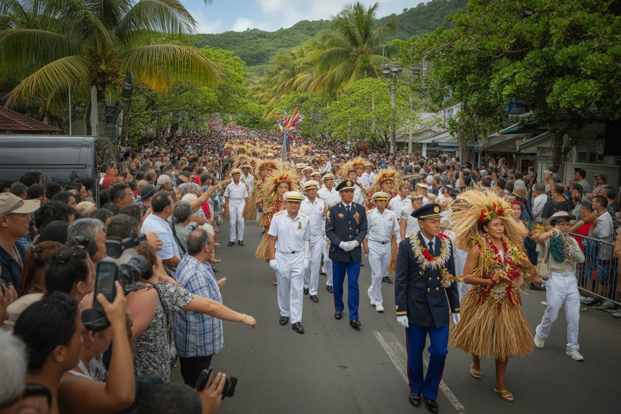 Le 14 juillet 2026 défile avenue Pouvana'a a Oopa : neuf militaires décorés à Papeete Le 14 juillet 2026 défile avenue Pouvana'a a Oopa : neuf militaires décorés à Papeete