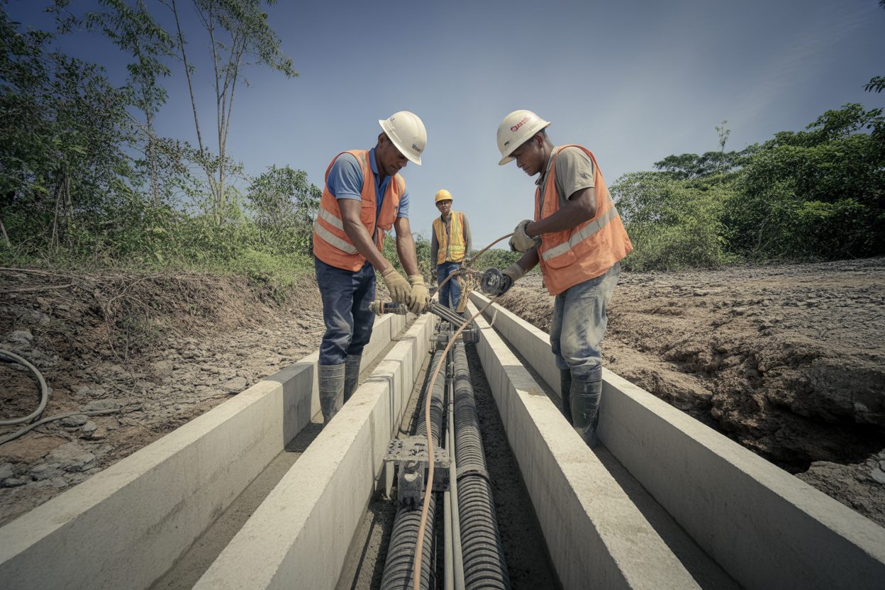Nord de Mayotte : les travaux électriques à Dzoumogné retardent la remise en eau de trois heures