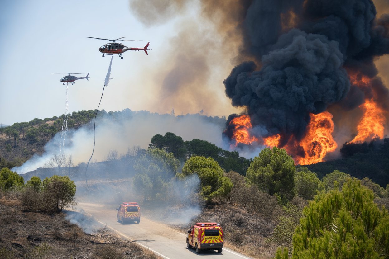 Près de Cotignac, 2 550 hectares brûlés et 400 foyers évacués : comment la clôture de Pontevès a tout déclenché