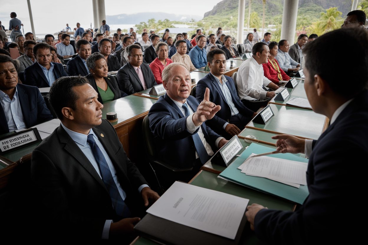 Rejet du budget 2026 : Papeete face à un bras de fer institutionnel, les élections anticipées à l'horizon Rejet du budget 2026 : Papeete face à un bras de fer institutionnel, les élections anticipées à l'horizon