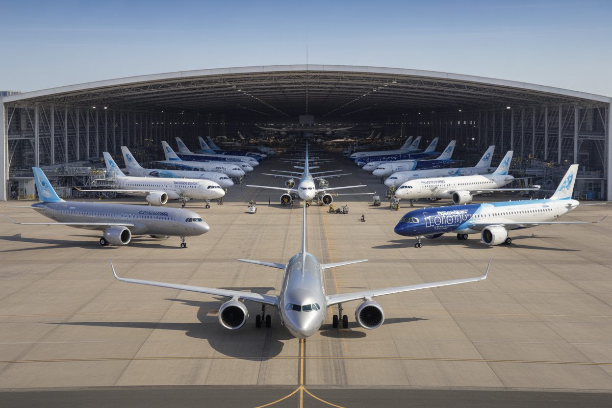 SMBC Aviation Capital commande 100 A320neo à Airbus dès l'ouverture de Farnborough, le loueur irlandais s'engage aussi sur 100 Boeing 737 Max SMBC Aviation Capital commande 100 A320neo à Airbus dès l'ouverture de Farnborough, le loueur irlandais s'engage aussi sur 100 Boeing 737 Max