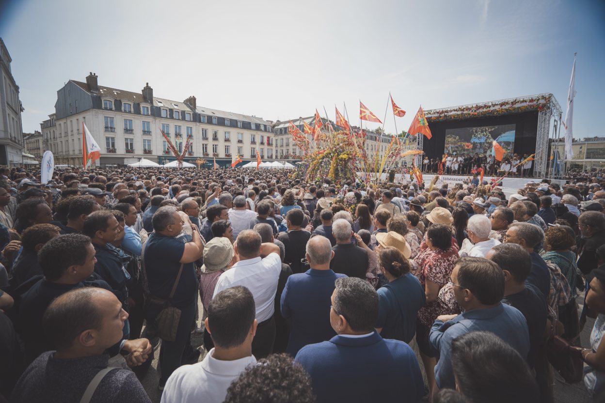 2000 personnes au Mans pour les 65 ans du statut : fiers d'être français, fiers d'être wallisiens