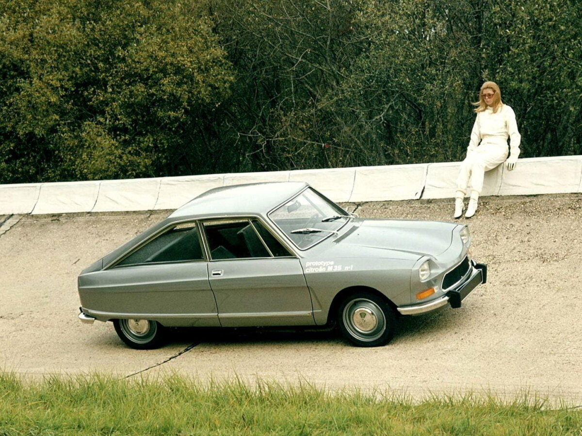 Citroën M35 coupé rotatif 1970 Heuliez moteur Wankel 995 cm3 collection rare