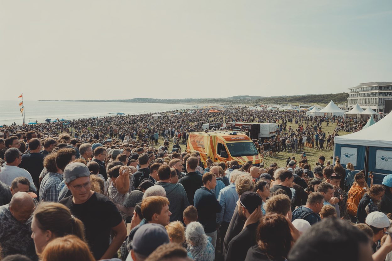 Bastia : 800 personnes évacuées du Porto Latino, fissure sous la scène de la Citadelle Foule dense lors d'un festival musical en bord de mer, avec intervention des services d'urgence