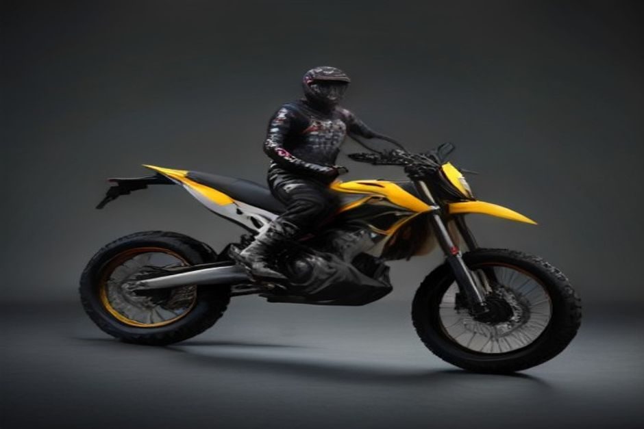 Championnat de Bretagne Enduro : une moto électrique gagne en duo, 3 tours d'incertitude puis la fuite Pilote victorieux avec sa moto électrique sur le podium d'une compétition d'enduro