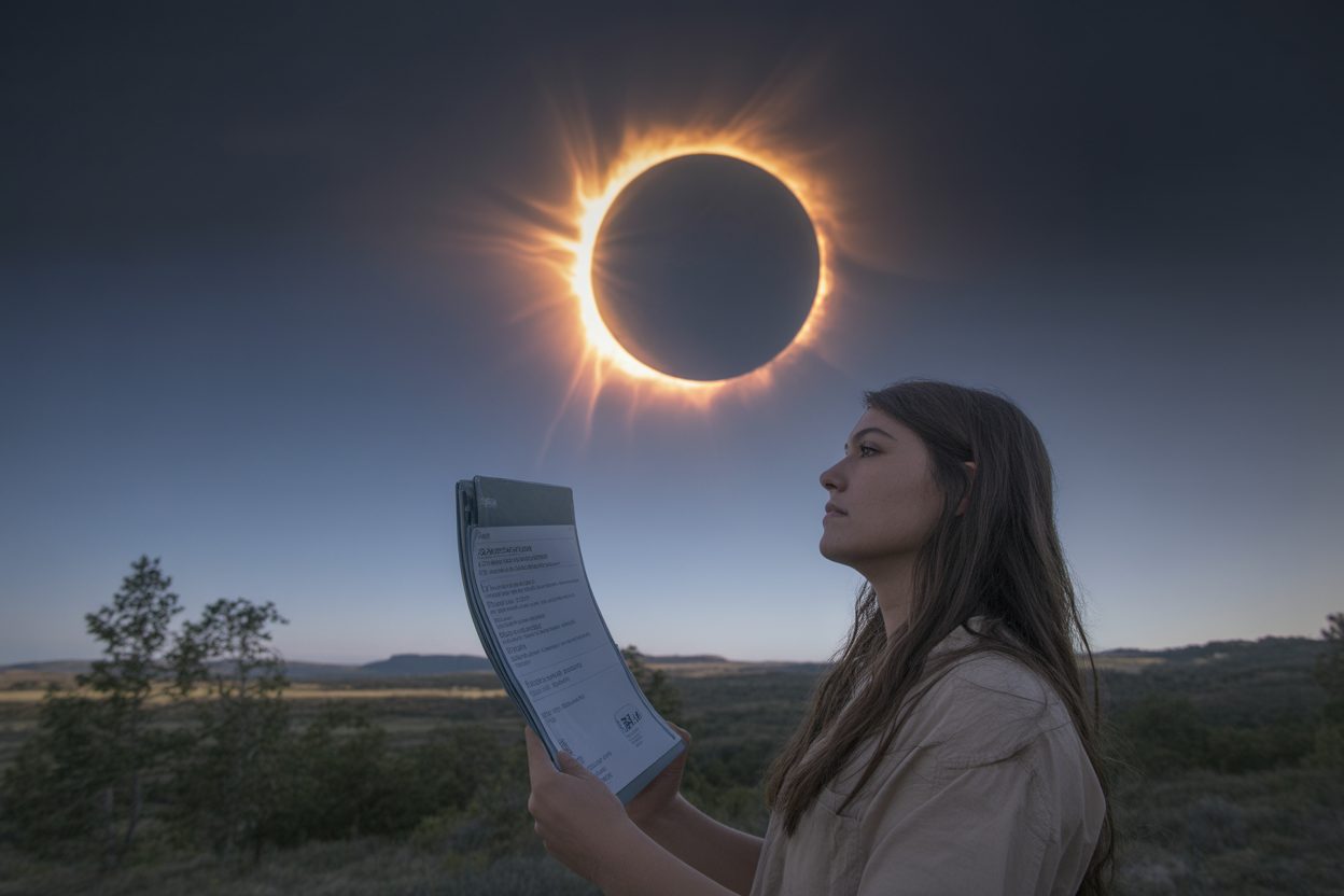 Éclipse solaire du 12 août 2026 : pourquoi la prochaine en France attendra 2081 et ce qui se joue sur les marées La Lune masque complètement le Soleil, révélant la couronne solaire lors d'une éclipse totale