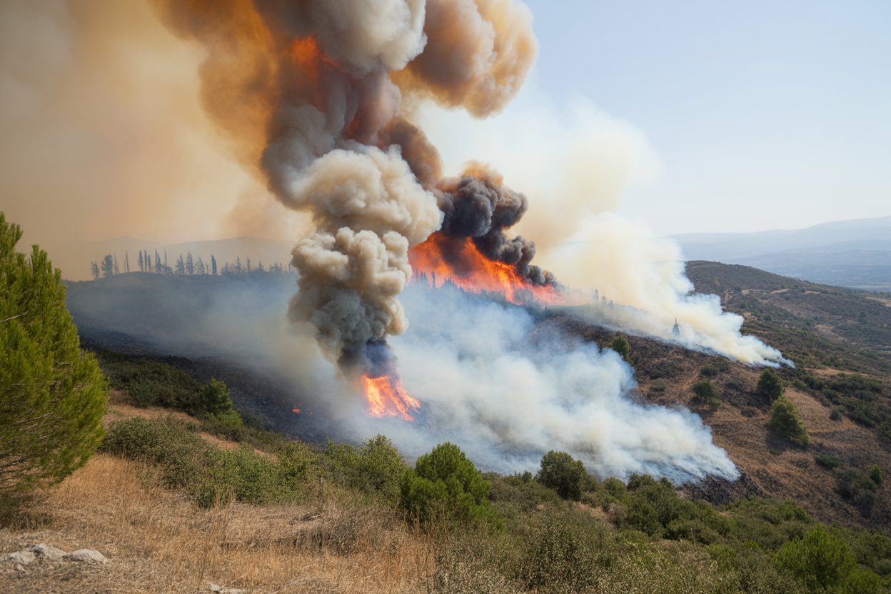 Grèce en flammes : 8 000 évacuations en Crète, trois morts, Athènes sous la fumée