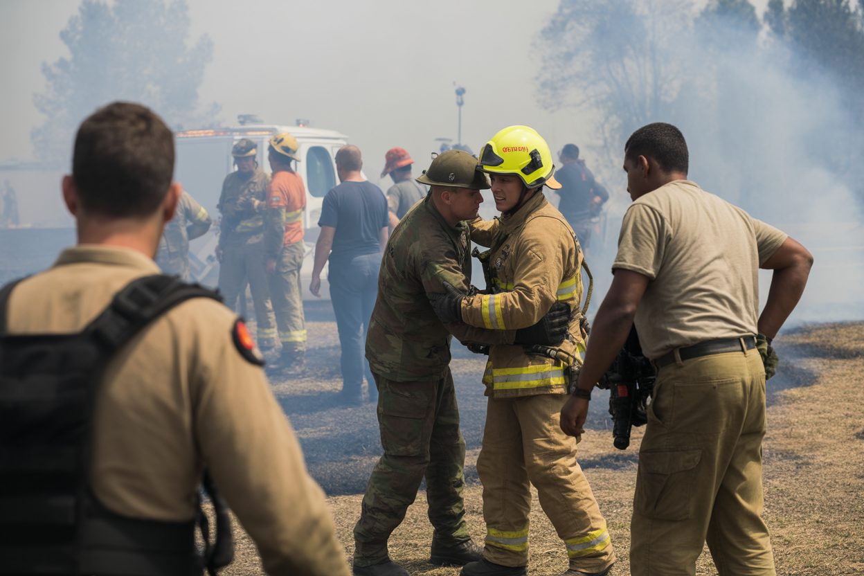 Incendies en Gironde : plus de 140 000 évacuations et 1000 militaires déployés autour de Bordeaux Pompiers et militaires coordonnent les opérations d'évacuation et de lutte contre les incendies