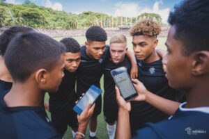 Les U13 de l'archipel retrouvent le terrain malgré le vent pour le Festival Pitch 2026