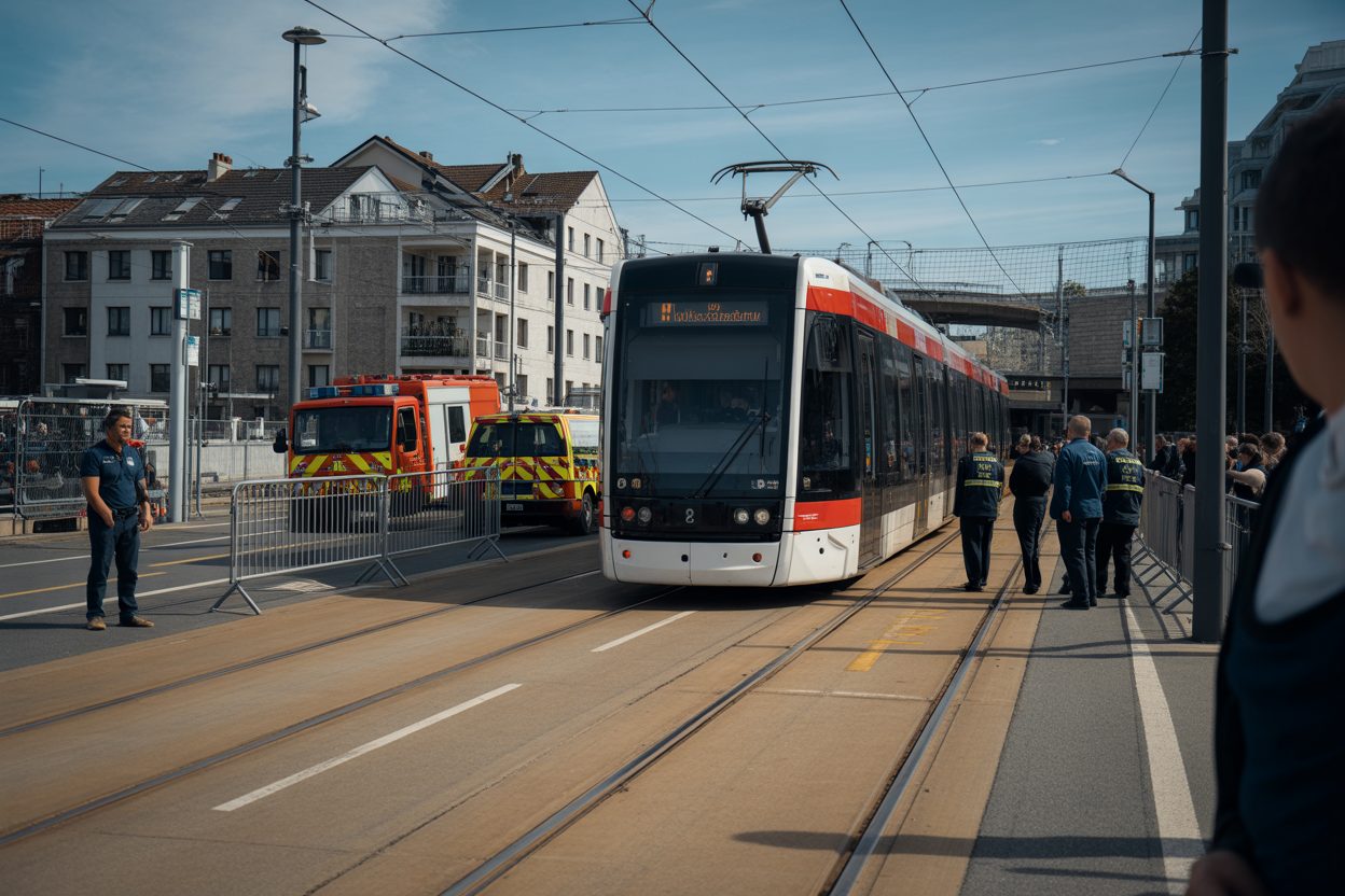 Tramway T4 paralysé ce vendredi matin en Seine-Saint-Denis : une conductrice agressée à Livry-Gargan Tramway immobilisé sur ses rails en zone urbaine, avec intervention de secours et forces de l'ordre