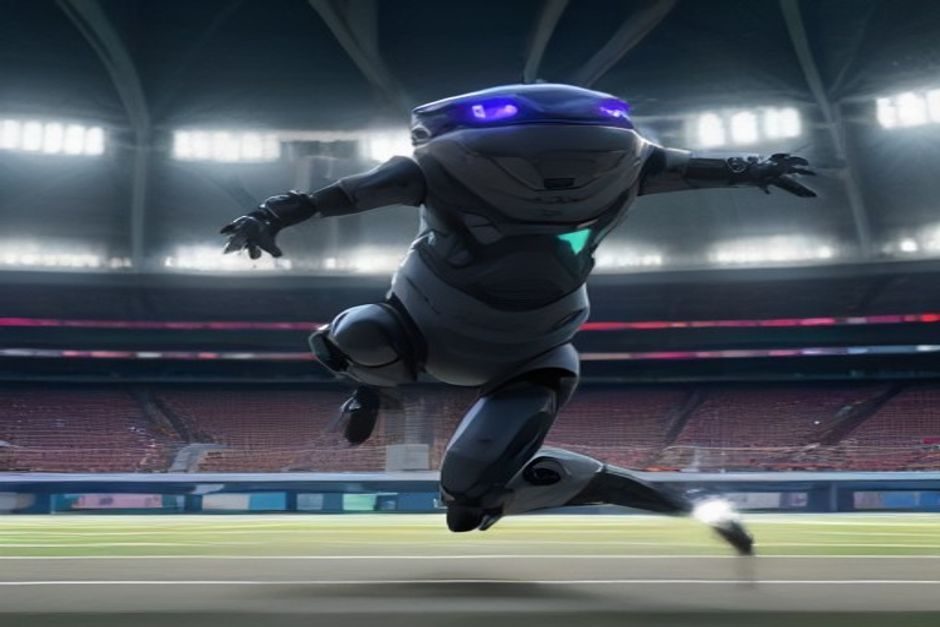 Un robot chinois bat Usain Bolt sur 100 m en 9,39 secondes : Pékin affiche sa domination en robotique aux World Robot Games 2026 Des robots humanoïdes en action lors d'une compétition sportive, exécutant des mouvements athlétiques sur une piste