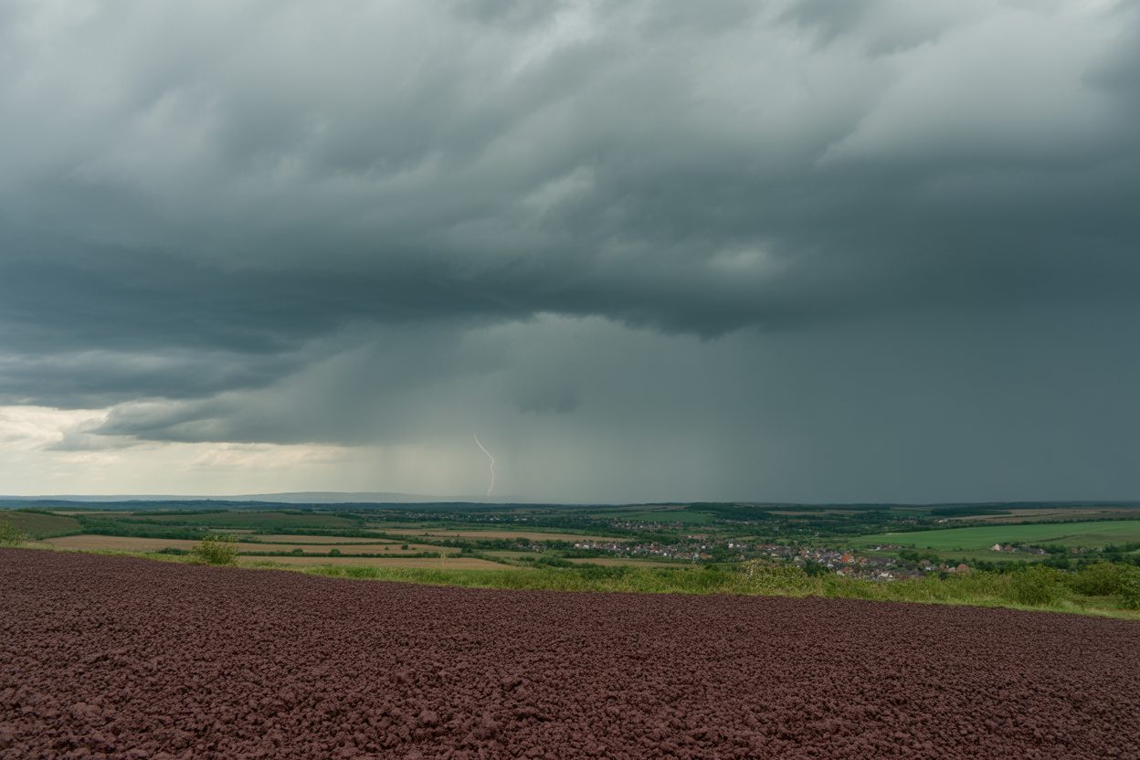 Vigilance jaune orages sur les huit départements de Bourgogne-Franche-Comté ce 3 et 4 août 2026