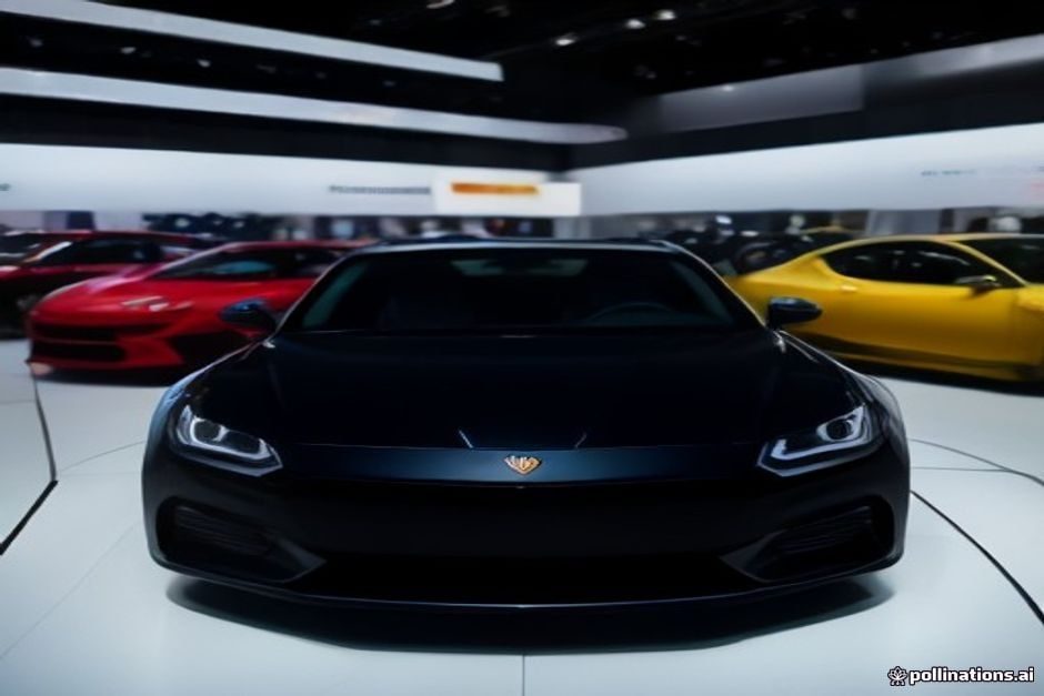 64 modèles chinois réunis à Paris : le Mondial de l’Auto 2026 révèle une offensive commerciale sans précédent Automobiles chinoises exposées dans un grand hall d'exposition avec visiteurs circulant entre les véhicules