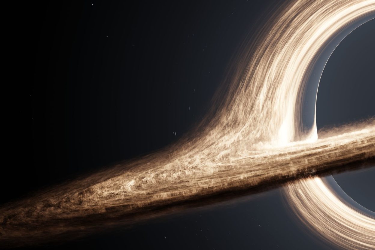 À 2 % de leur limite, petits et géants rallument leurs jets : la règle universelle proposée pour les trous noirs Un trou noir projette un puissant jet après avoir déchiré une étoile