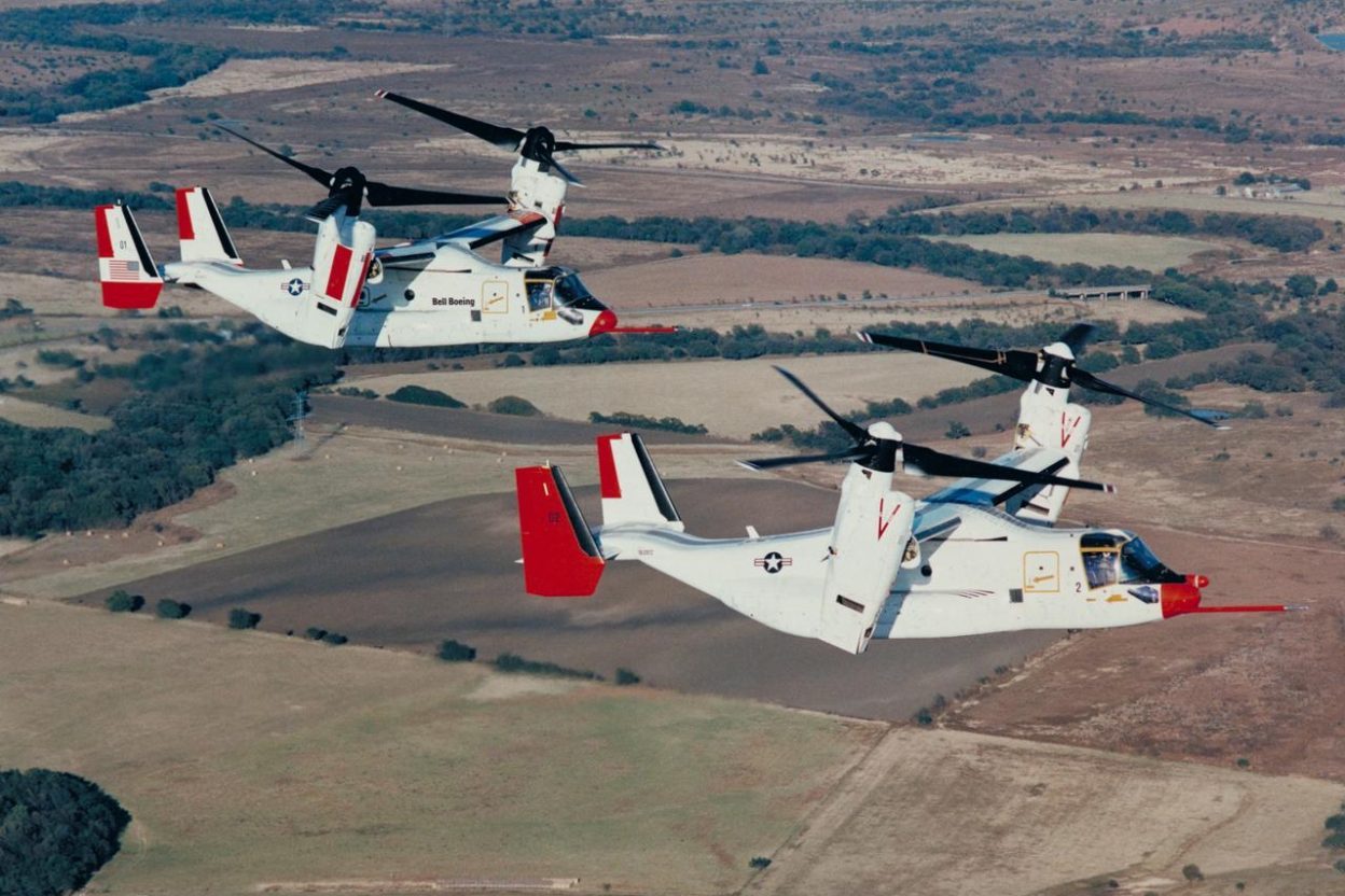 Le MV-22B Osprey teste le largage de bouées acoustiques pour renforcer la lutte anti-sous-marine américaine Un MV-22B Osprey du VMX-1 chargé de bouées acoustiques à Miramar, en Californie, le 19 août 2026
