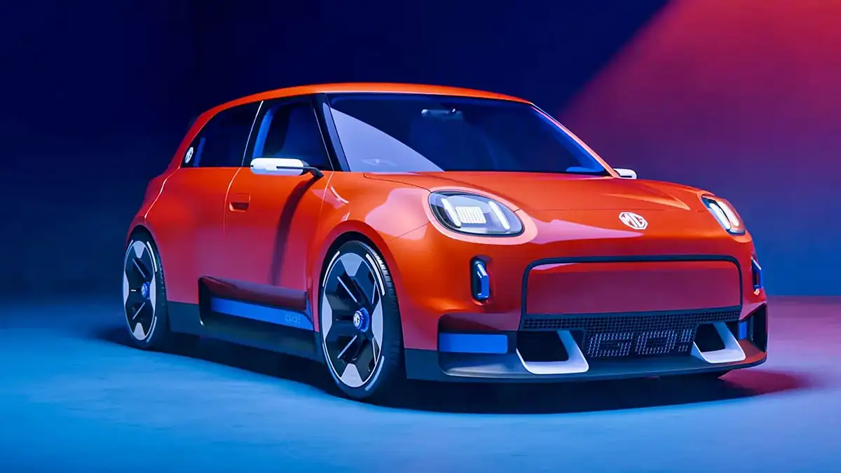 MG GO nouvelle voiture électrique