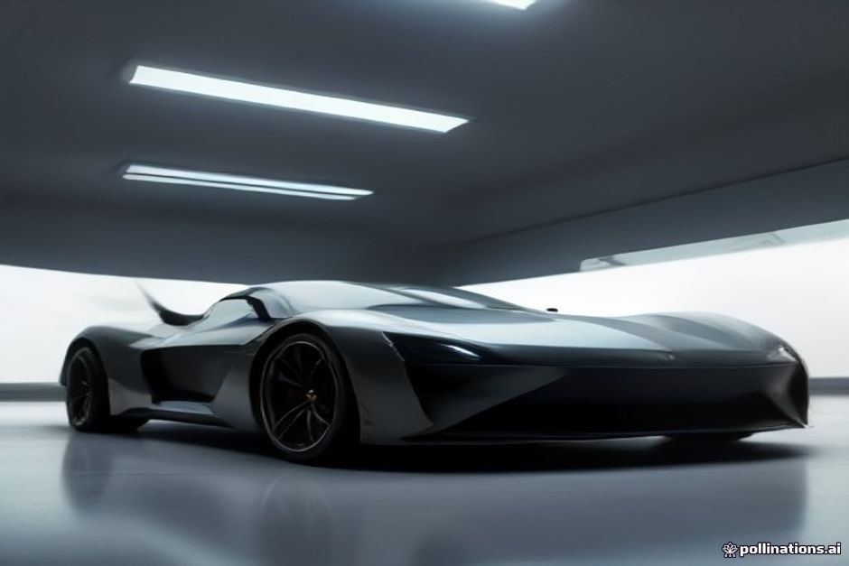 Tesla revient au Mondial de l’Auto 2026 à Paris avec le Cybercab, Optimus et des essais de conduite autonome Véhicule électrique aux formes futuristes exposé dans un hall d'exposition automobile moderne